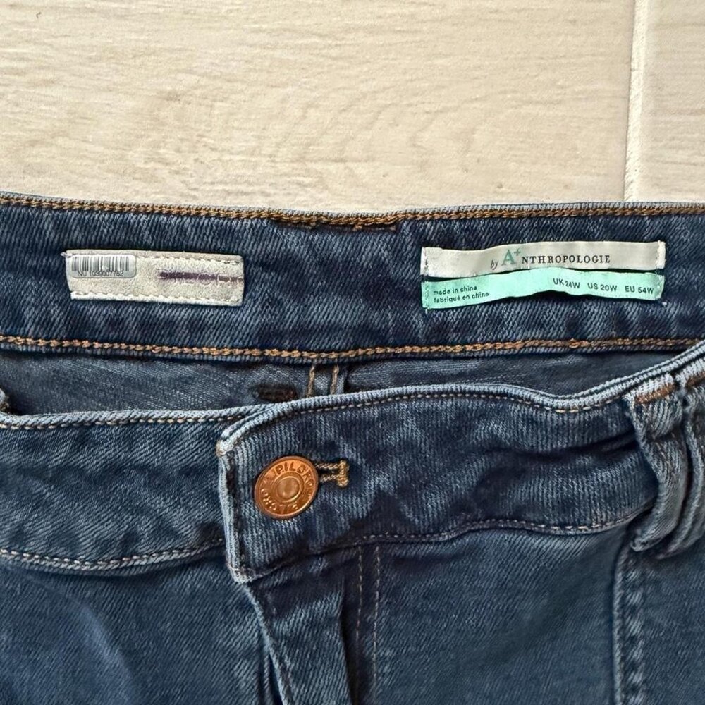 Pilcro By Anthropologie The Icon Jeans Size 20W - Picture 3 of 5